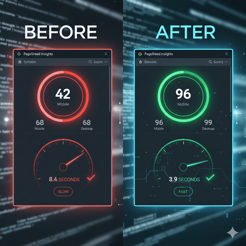 From 8 Seconds to 4: How We Doubled Page Load Speed for an E-commerce Brand